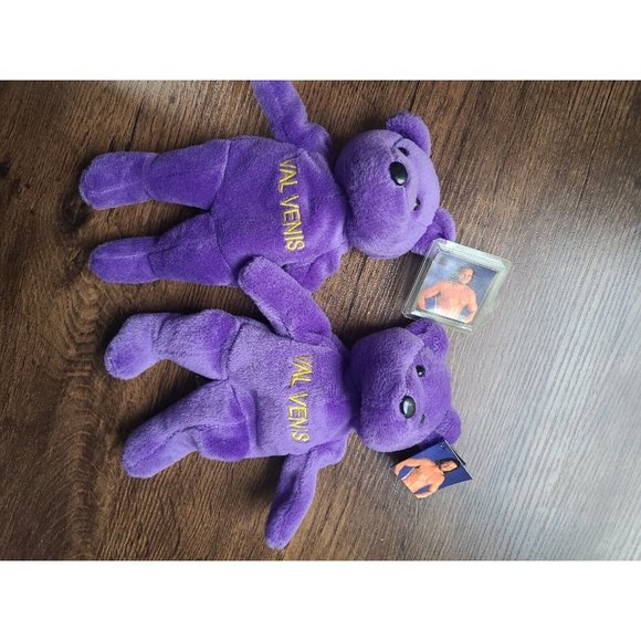 WWF Attitude bear Val Venis NWT - Picture 1 of 4